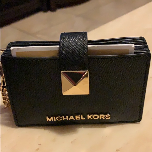 Michael Kors Handbags - Leather black Michael Kors wallet